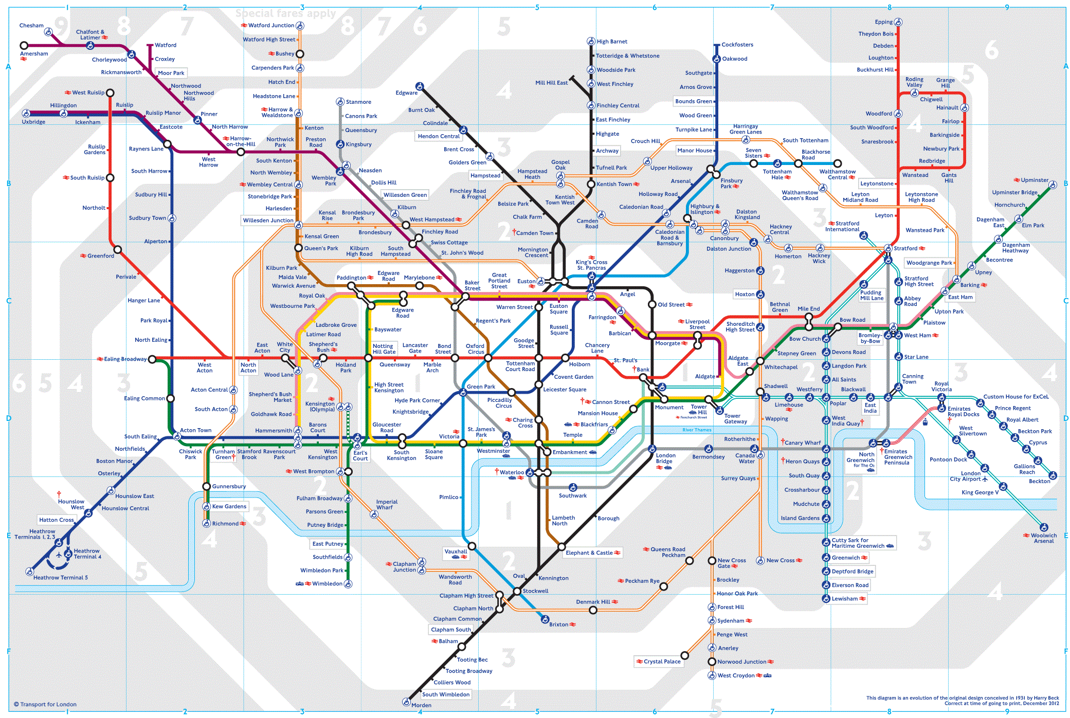 150 years of The London Underground | Maps International Blog