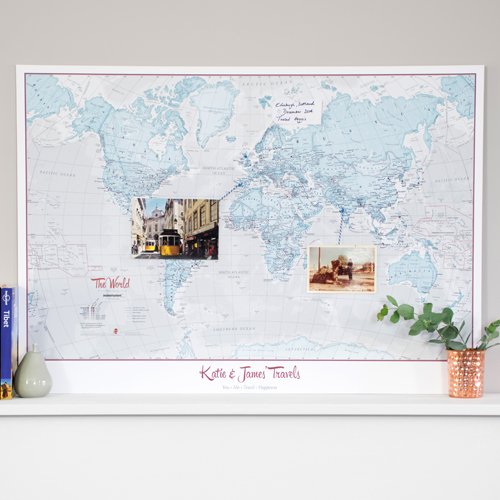 Personalised World Is Art Map