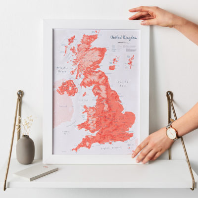 UK as Art Map Gravlax