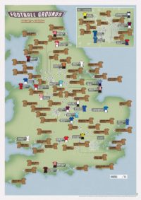 UK Football Grounds Scratch Map 2