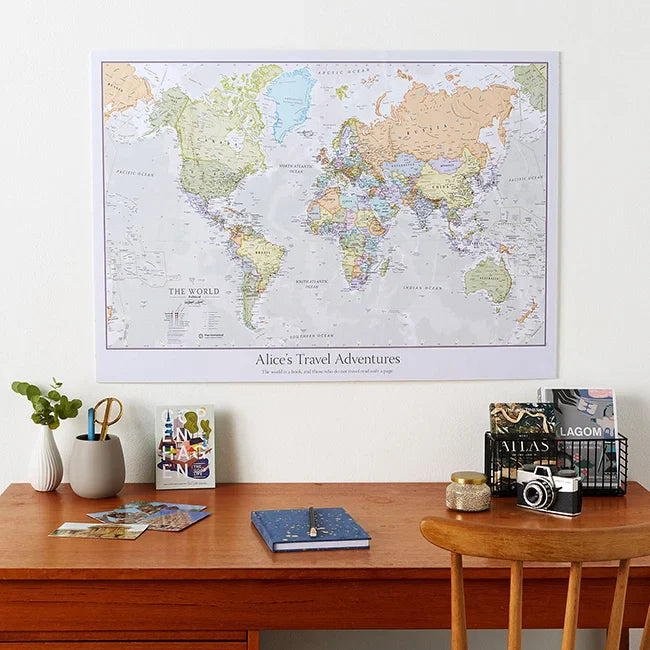 Confused by so many world maps for sale? Why choosing one from Maps International is a good bet