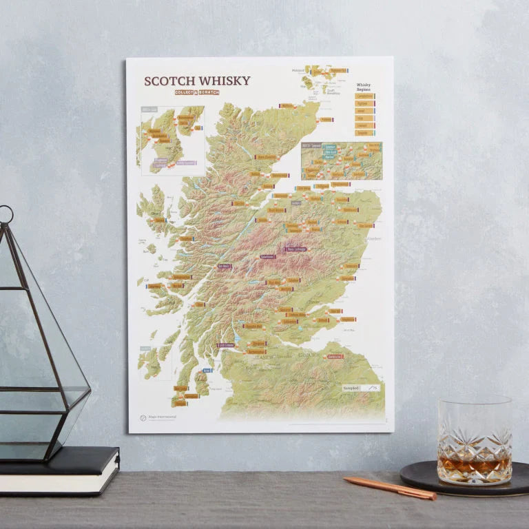 How to enjoy World Whisky Day in a lockdown - Maps International Blog