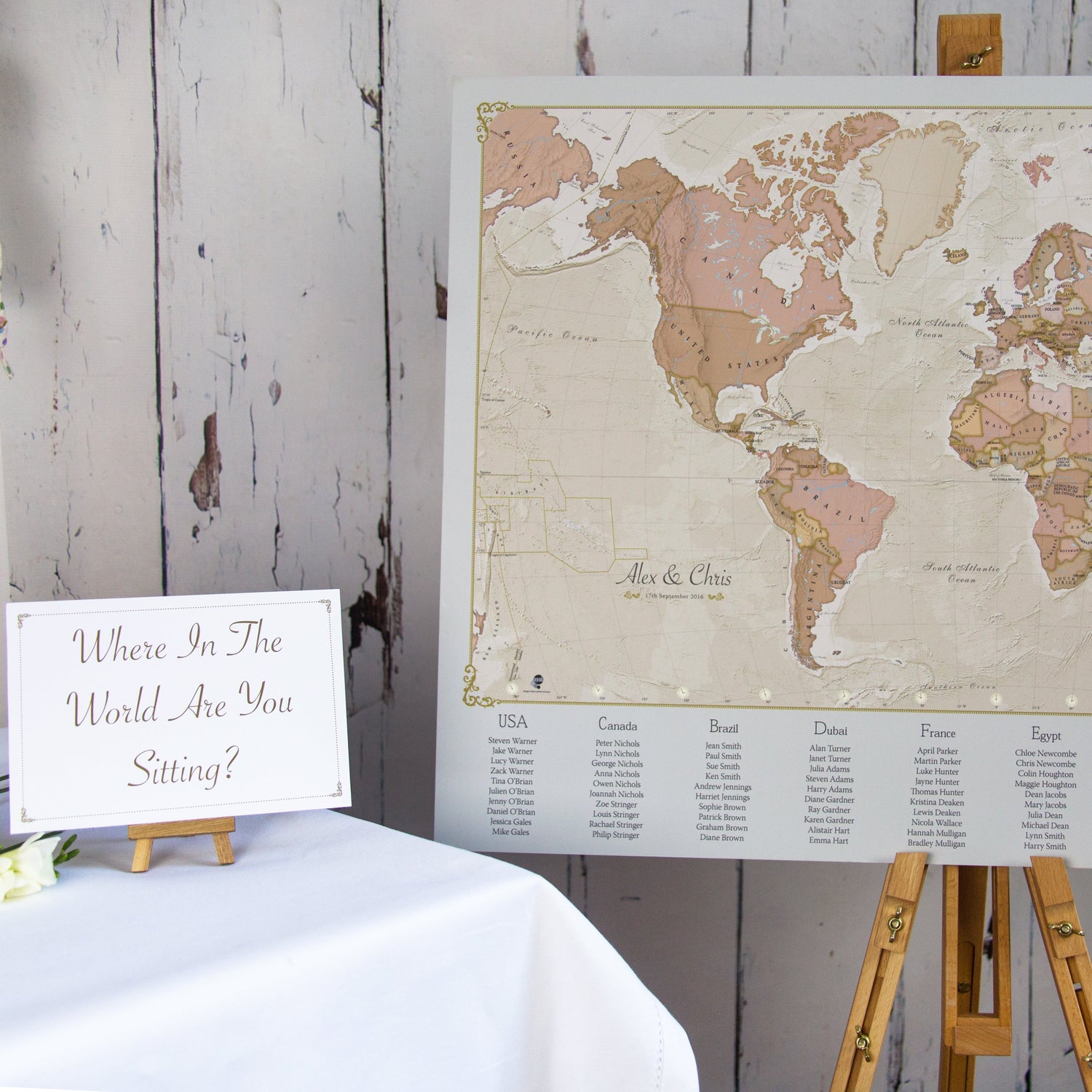 Planning a wedding just went global!