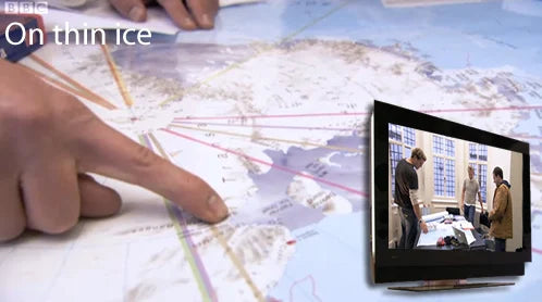 Cracknell and Fogle map their way to the South Pole