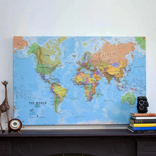 Canvas Maps for the Home