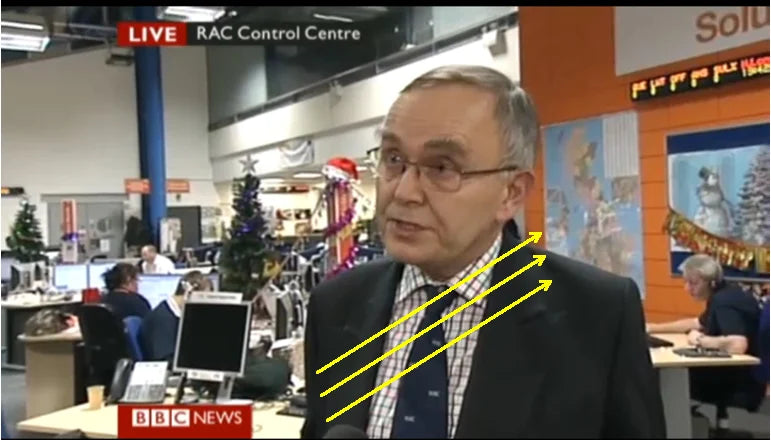 Snow Causes Travel Chaos – But All In A Day’s Work For Our British Isles Planning Wall Map And The RAC
