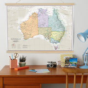 CM01750_M_LWDHB - Australia Classic Wall Map