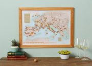 CT01663_S_BWOAK - Scratch Off European Wine Print