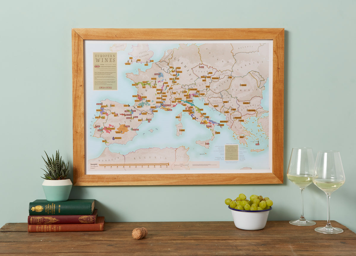 CT01663_S_BWOAK - Scratch Off European Wine Print