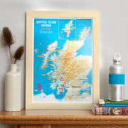 UK01701_3_BWOAK - Scratch off Scottish Island Bagging Print