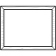 White Wood Frame