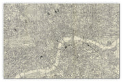 AZ01399_M_CANVA - A-Z Historical Canvas Map Central London