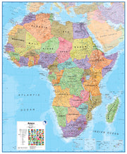 CT00014_LU_LAMIN - Africa Wall Map Political