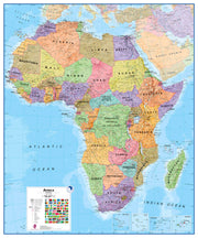CT00014_L_CANRL - Africa Wall Map Political