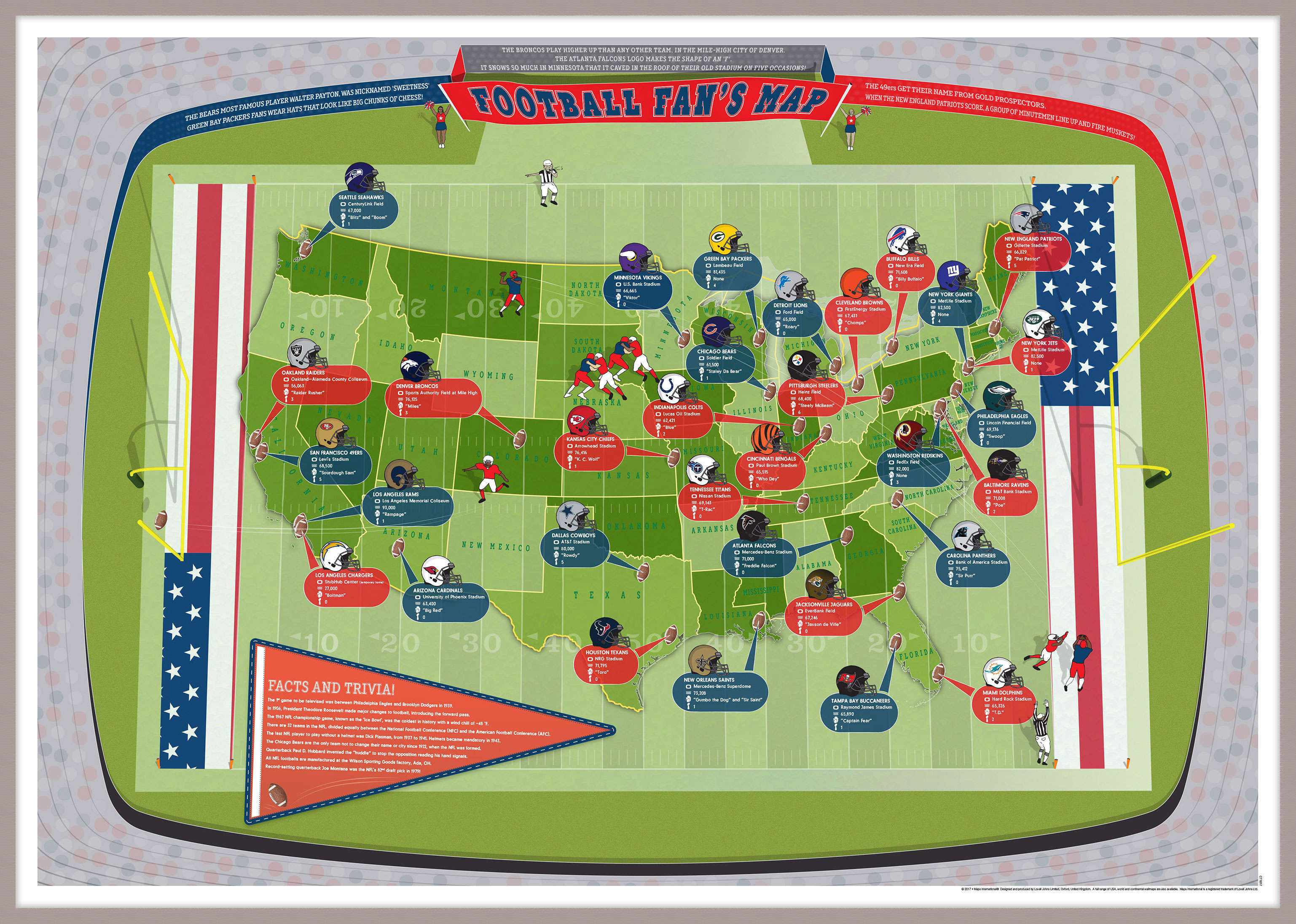 CM01617_L_MGFAL - American Football Stadiums Map