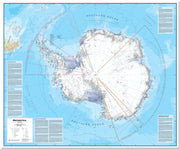 CT00015_H_LMBRD - Antarctica Wall Map Political