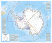 CT00015_L_CANRL - Antarctica Wall Map Political