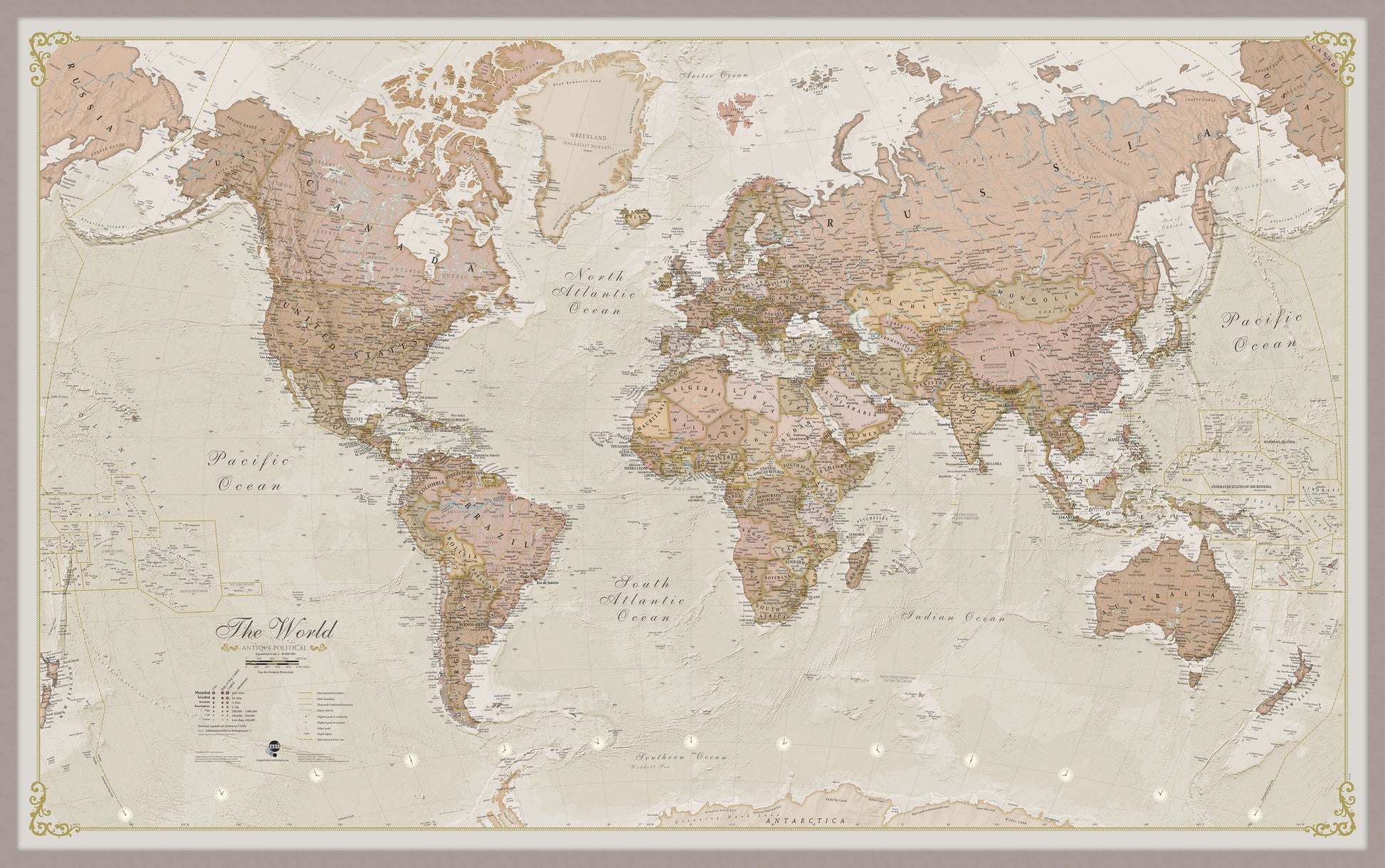 WM01164_H_LBDAL - Vintage Map of the World