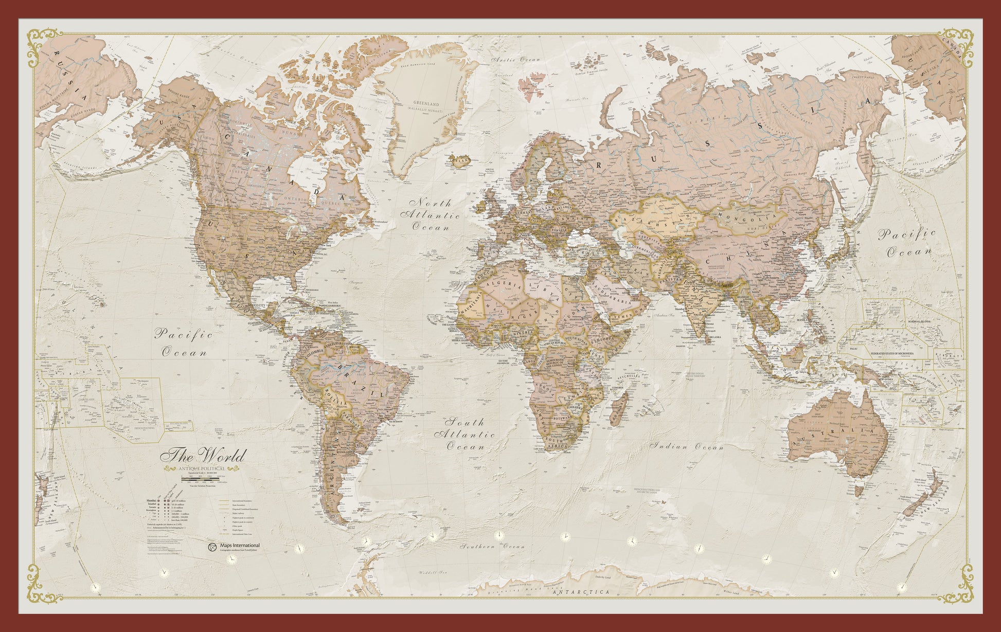 WM01164_S_PINOK - Vintage Map of the World
