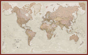 WM01164_H_LBDOK - Vintage Map of the World