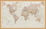 WM01164_S_BWOAK - Vintage Map of the World