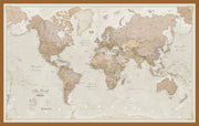 WM01164_L_WDTEA - Vintage Map of the World