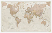 WM01164_L_WDWHI - Vintage Map of the World