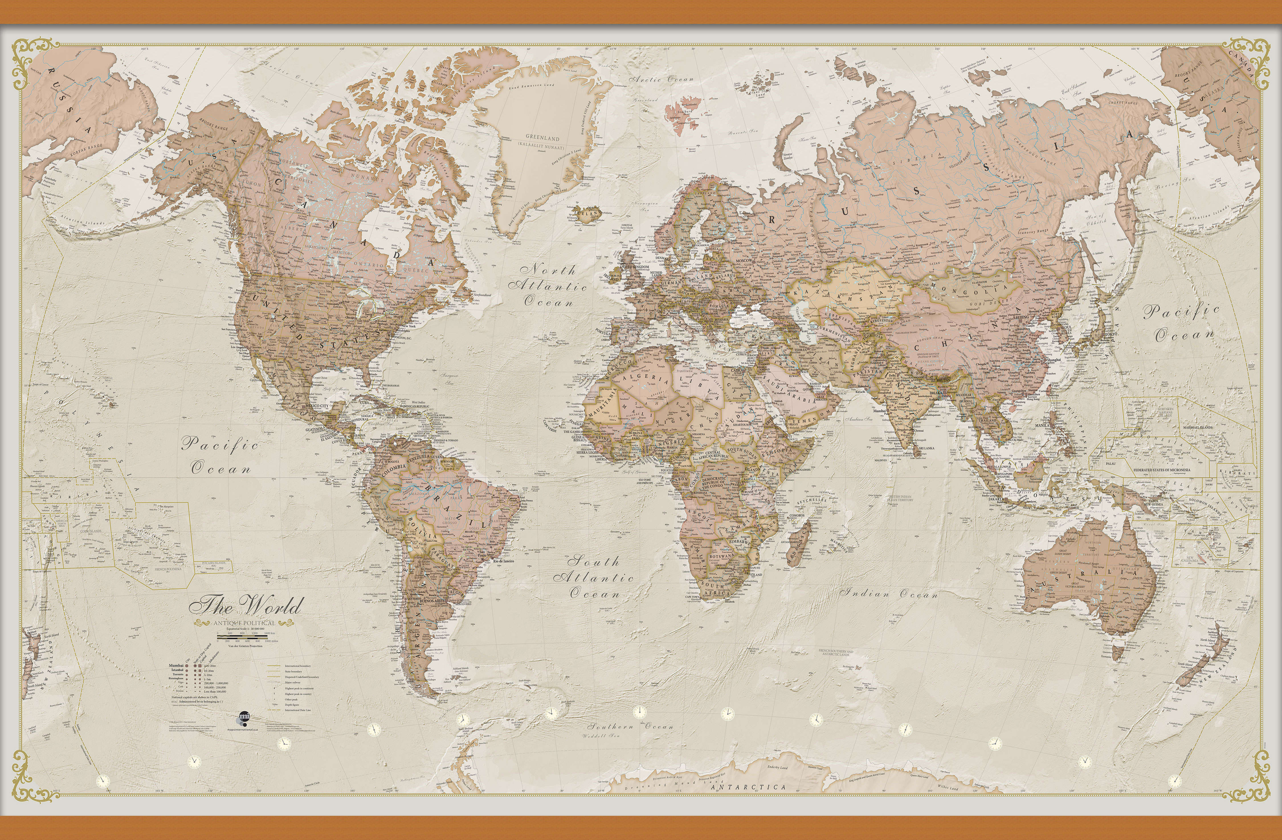 WM01164_H_CWDHB - Vintage Map of the World