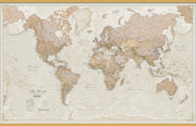 WM01164_S_LWDHB - Vintage Map of the World
