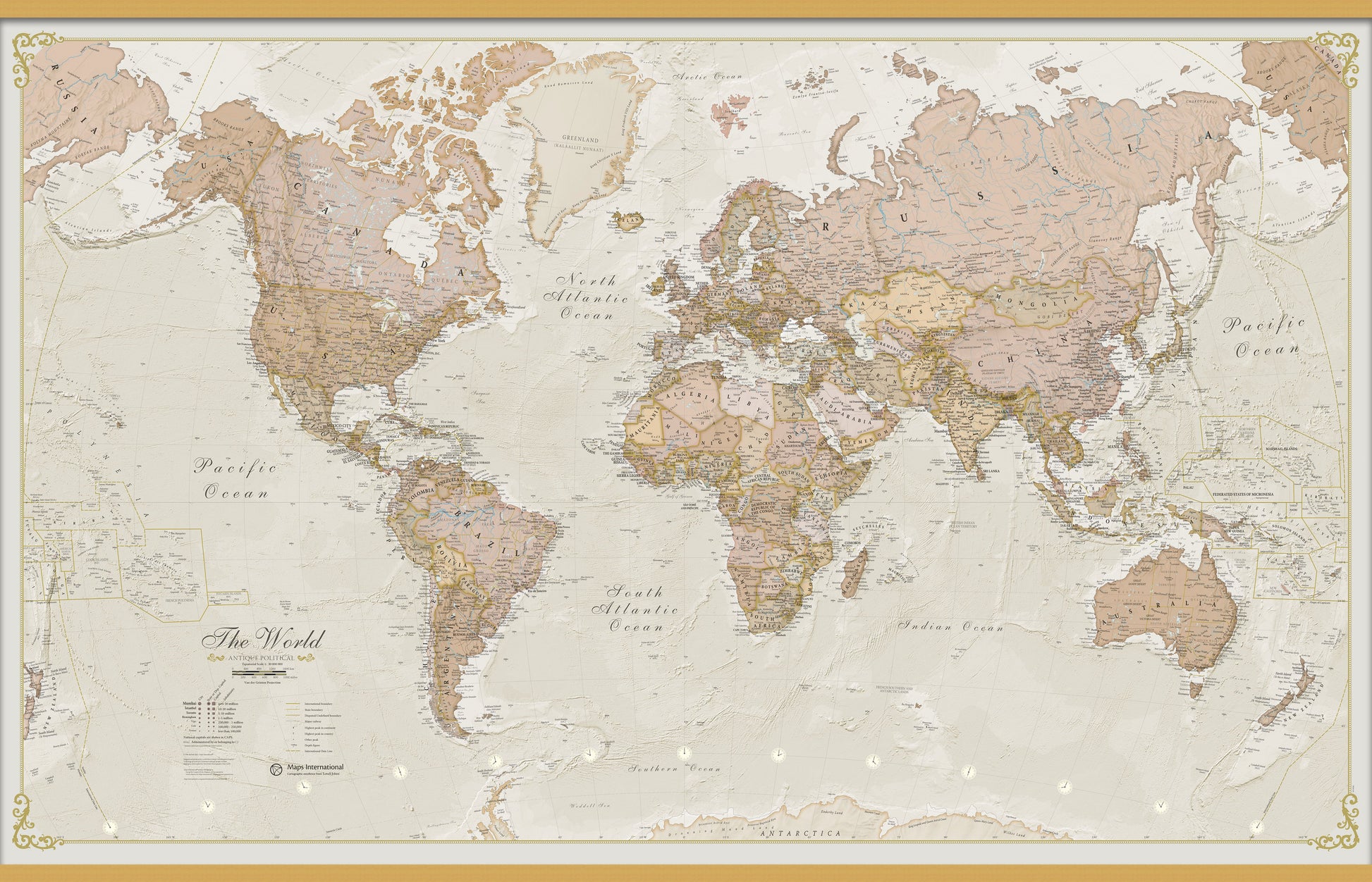 WM01164_L_LWDHB - Vintage Map of the World
