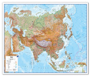 CT00407_LU_CANVA - Asia Wall Map Physical