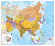 CT00016_LU_PAPER - Asia Wall Map Political