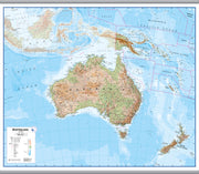 CT00408_LU_CANHB - Australasia Wall Map Physical