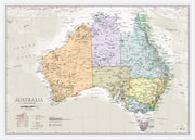 CM01750_S_WDWHI - Australia Classic Wall Map