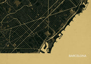 LS01568_3_MATTP - Barcelona City Street Map Print Straw