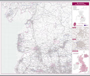 UK00762_L_LAMHB - Blackpool Postcode Sector Map