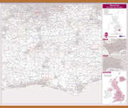 UK00764_L_LWDHB - Brighton Postcode Sector Map