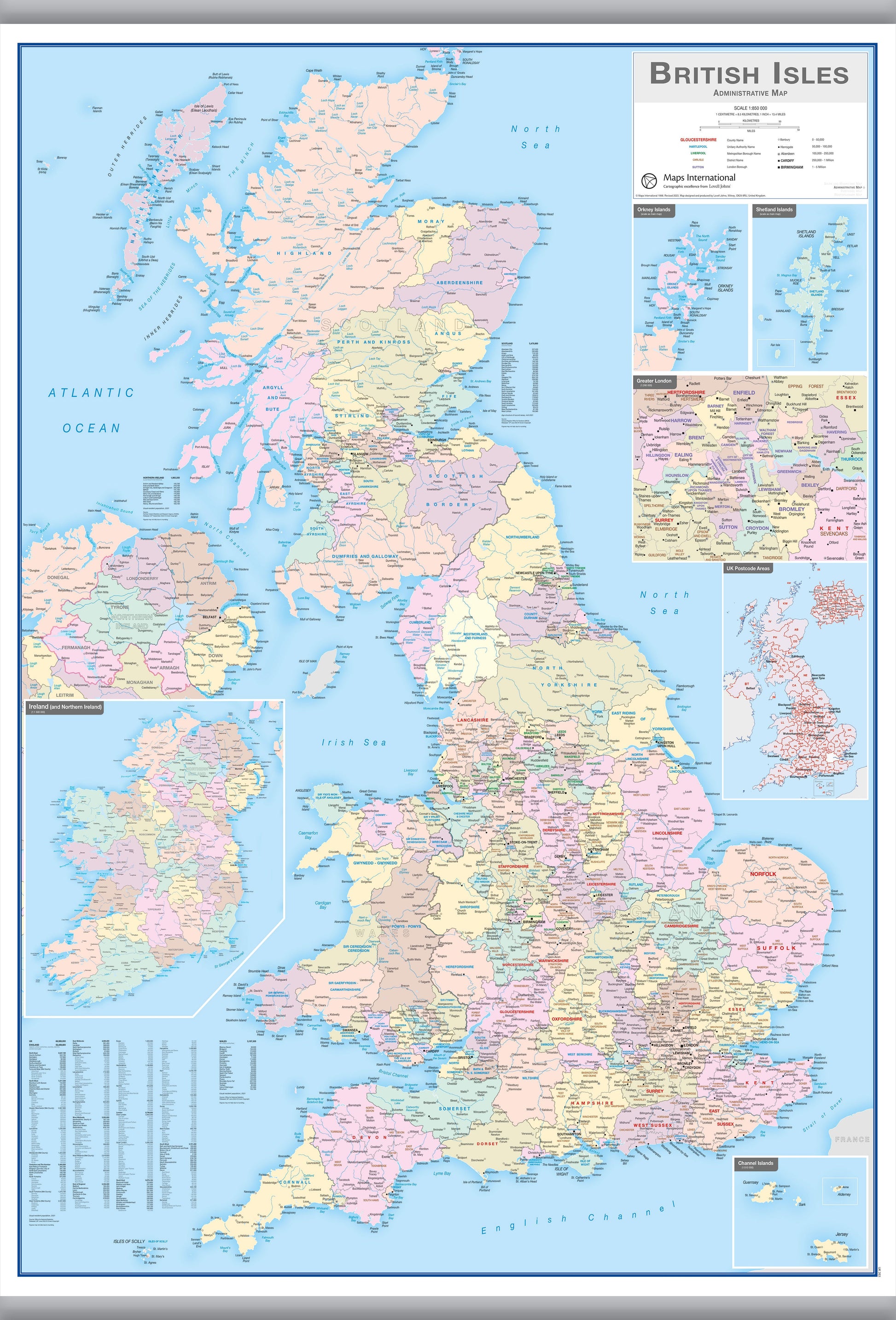 UK00263_L_LAMHB - British Isles Administrative Map