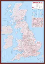 UK00264_H_LBDOK - British Isles Postcode Map