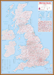 UK00264_L_LBWTE - British Isles Postcode Map