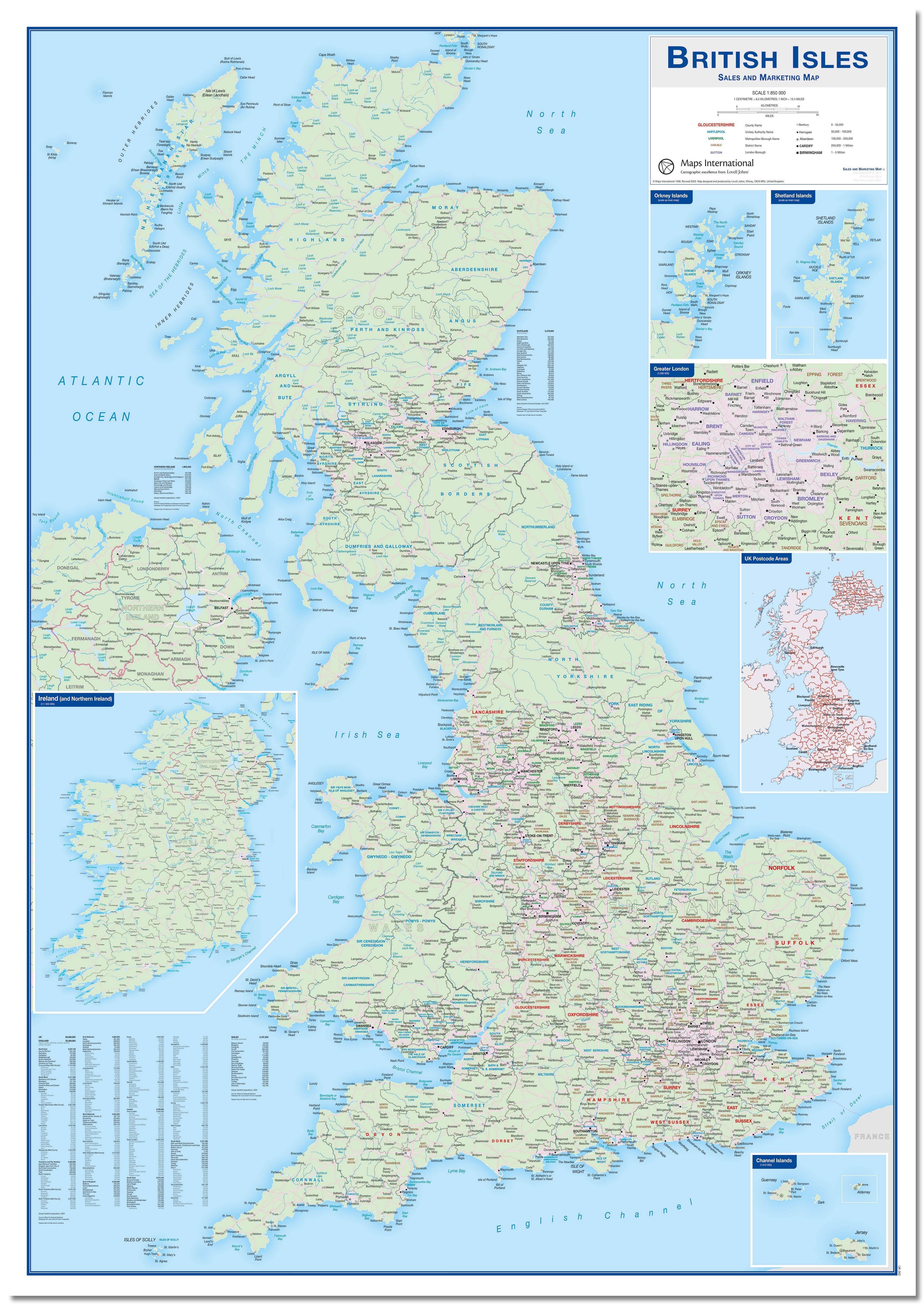 UK00262_L_LMBRD - British Isles Sales and Marketing Map