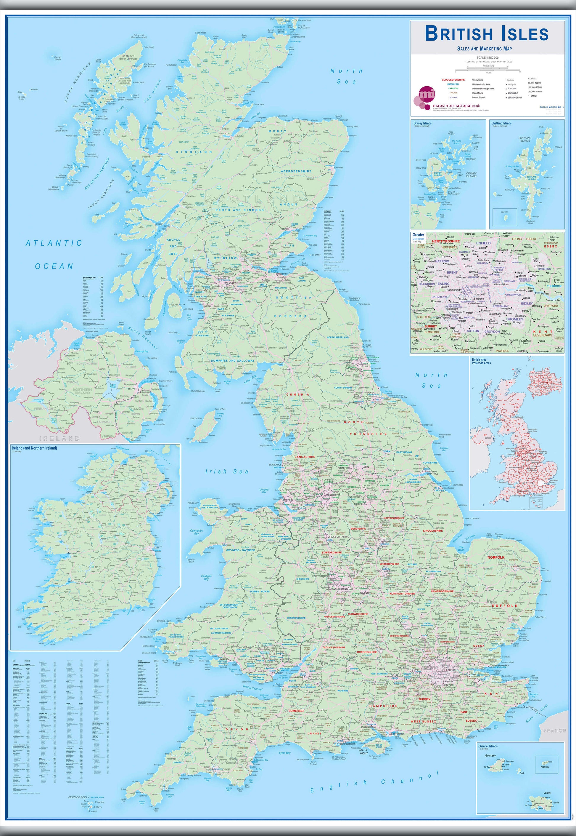 UK00262_L_CANHB - British Isles Sales and Marketing Map
