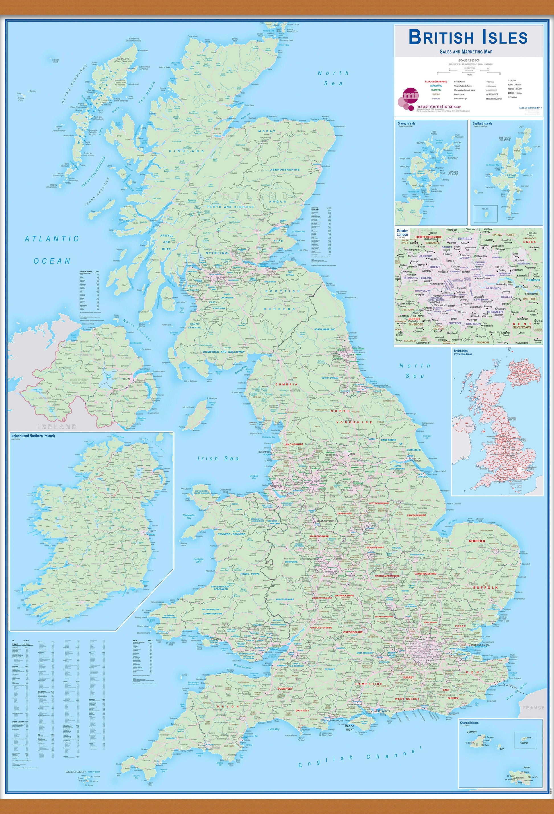 UK00262_L_CWDHB - British Isles Sales and Marketing Map