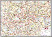 UK00029_L_MGFAL - Central London street Wall Map