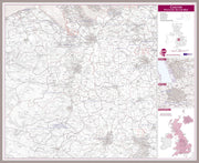 UK00768_L_LBDAL - Chester Postcode Sector Map