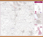 UK00768_L_LWDHB - Chester Postcode Sector Map