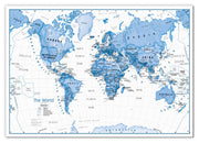 WM01228_M_CANVA - Children's Art Map of the World Blue