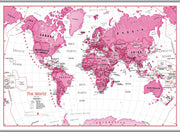 WM01229_H_CANHB - Children's Art Map of the World Pink