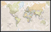 WM01192_H_LBDBL - Classic World Map