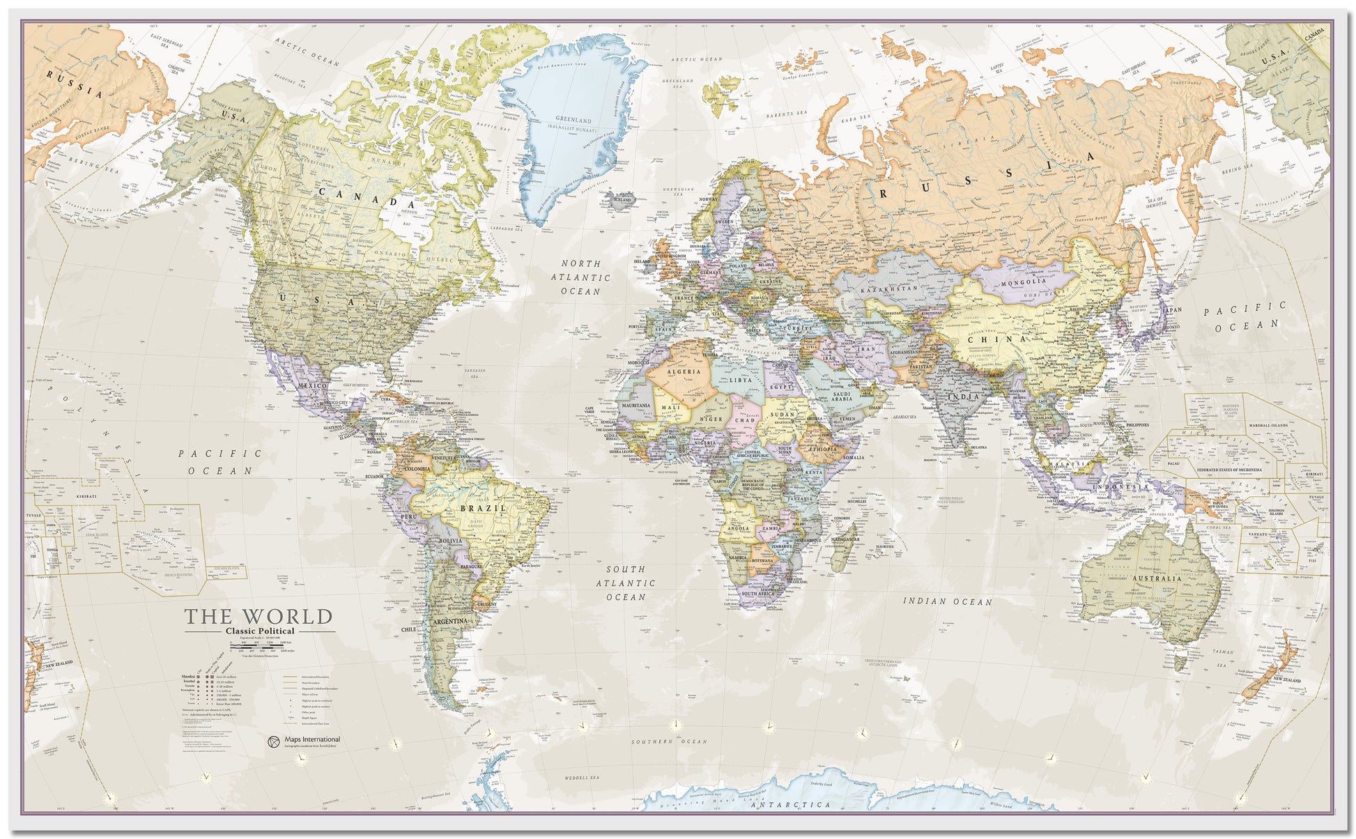 WM01192_L_LMBRD - Classic World Map